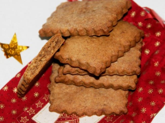 Speculoos à la farine d'épeautre et rapadura