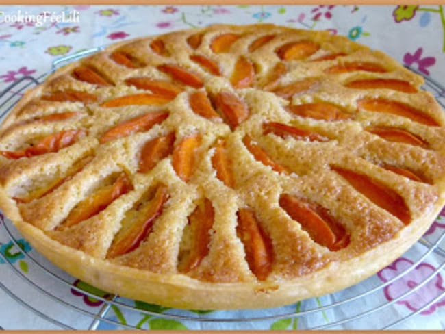 Tarte amandine aux abricots