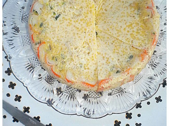 Charlotte de Surimi aux courgettes