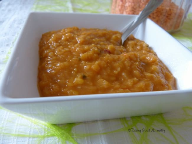 Lentilles corail aux épices Nora et paprika fumé