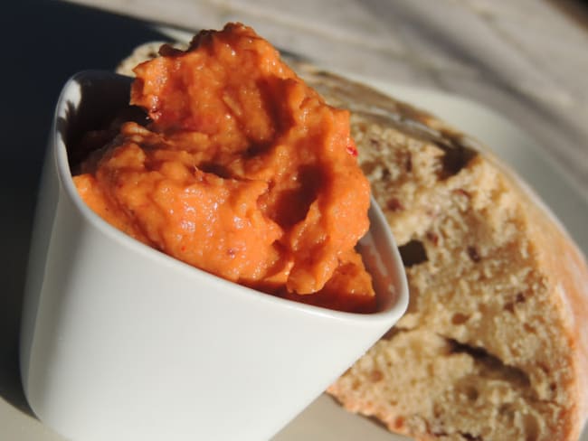 Tartinade d'artichauts à la tomate séchée