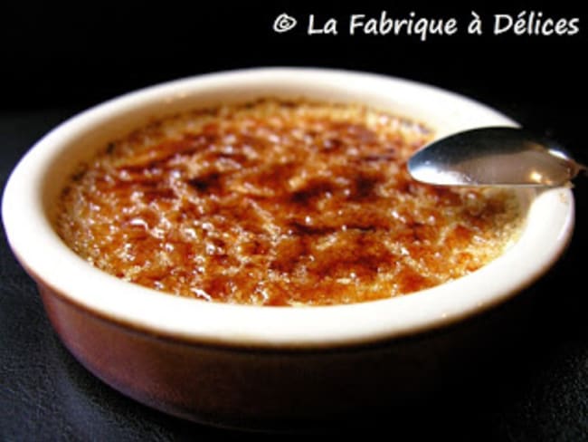 Crème brûlée facile