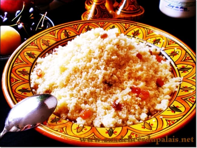 Seffa Couscous aux raisins secs