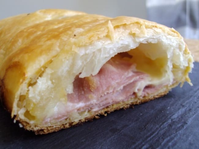 Feuilleté jambon fromage