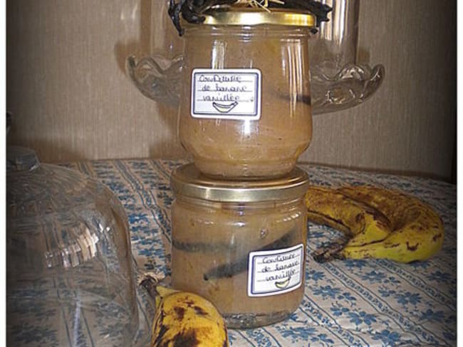 Confiture de bananes de ma tante