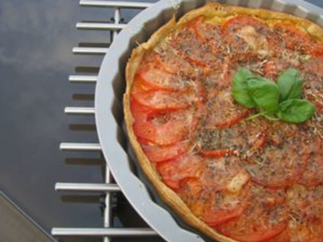 Tarte à la tomate