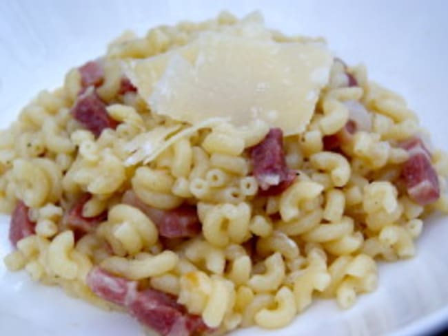 Risotto de coquillettes