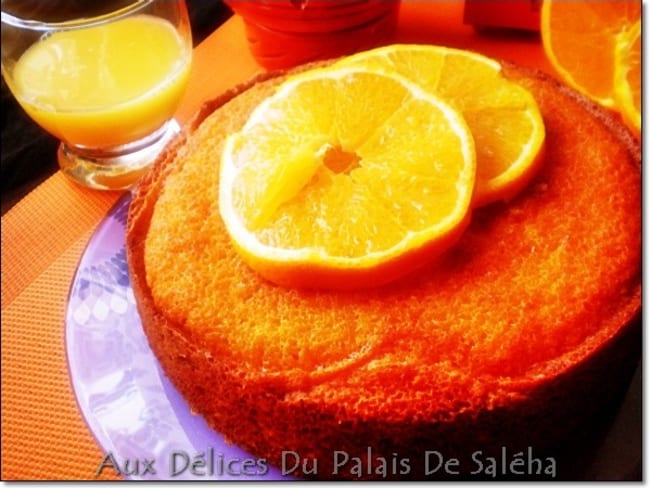 Gâteau Moelleux à L' Orange