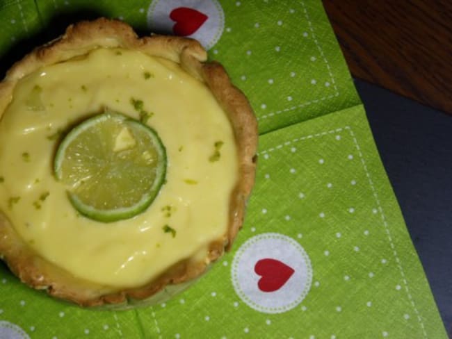 Tarte au citron vert