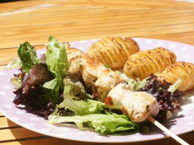 Brochettes de Poulet Chich Taouk