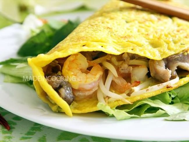 Banh xeo : la crêpe vietnamienne