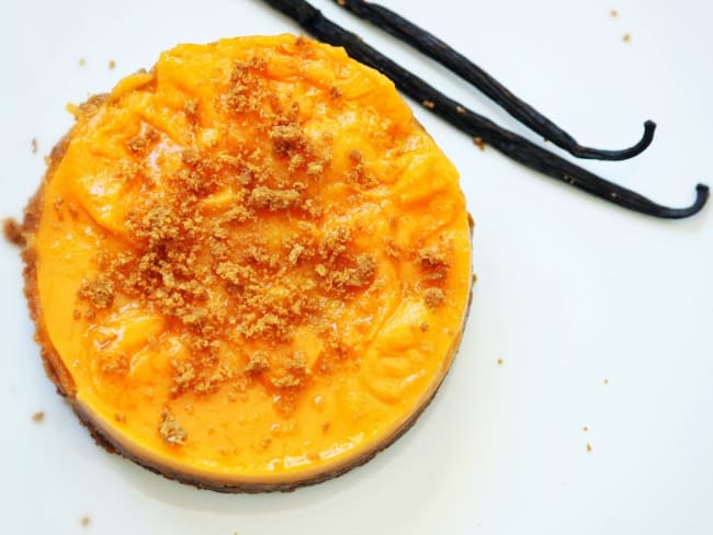 Tartelette de spéculos aux abricots