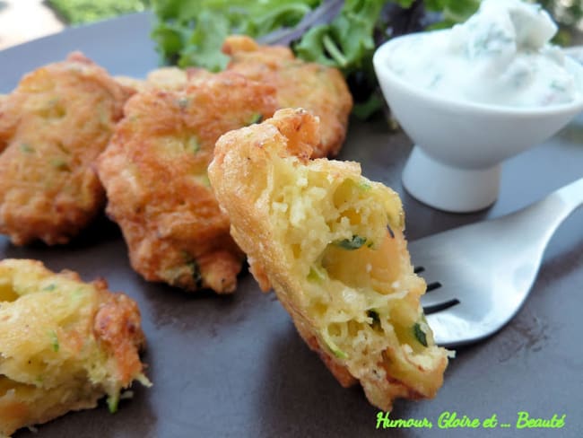 Beignets de courgettes