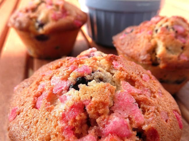 Muffins aux mûres