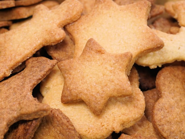 Les biscuits sablés de Noël aux zestes d'agrumes
