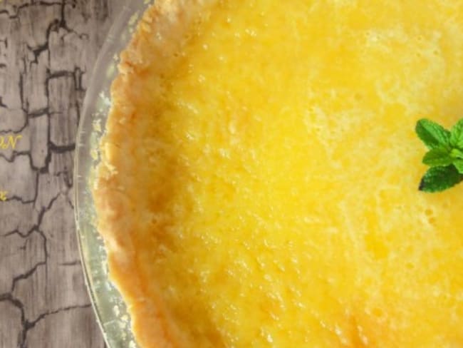 Tarte au citron sans meringue