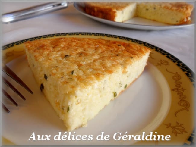 Gâteau au chou-fleur et parmesan