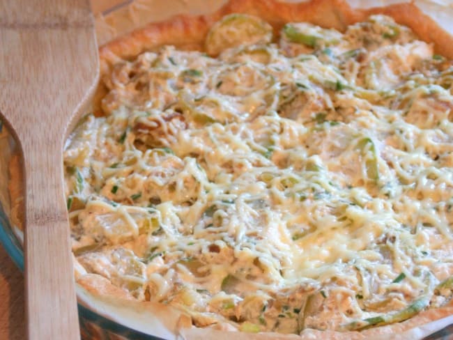 Tarte Courgettes et Ricotta