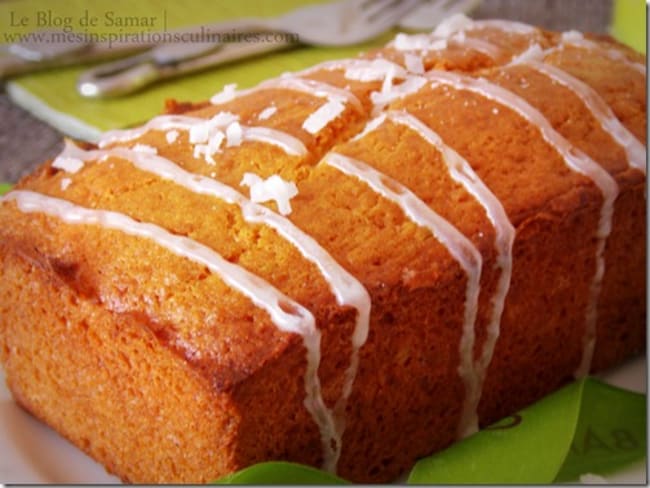 Cake à la noix de coco et citron vert