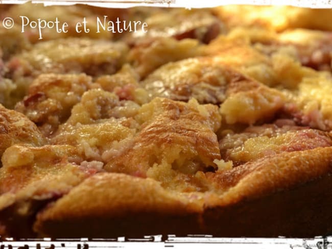 Clafoutis prunes -amande