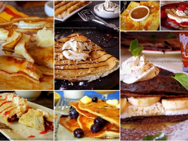 Crêpes pour la chandeleur