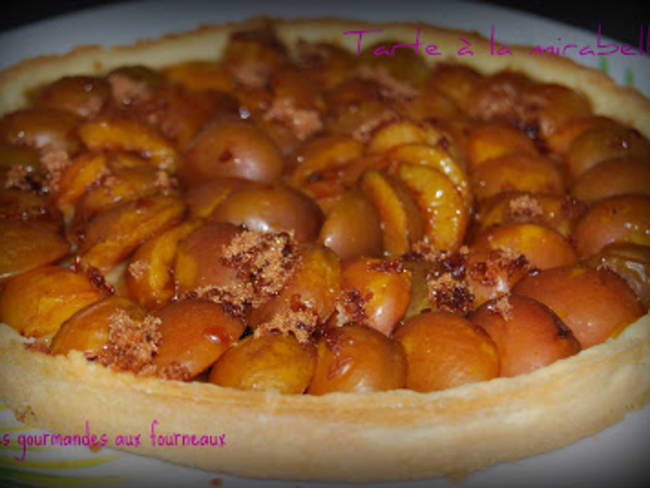 Tarte à la mirabelle