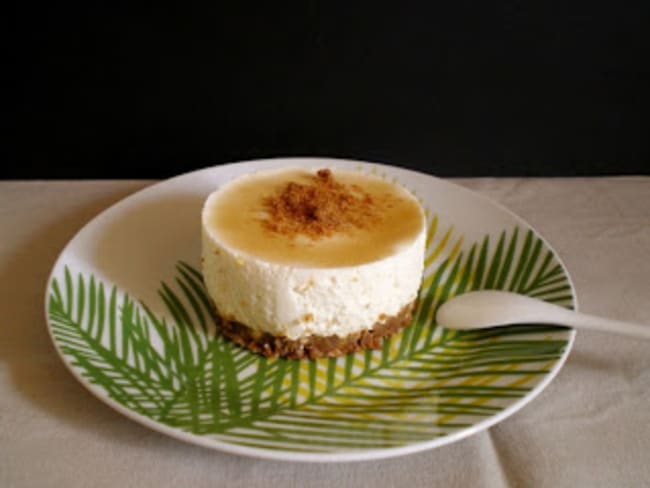 Cheesecake érable et spéculoos