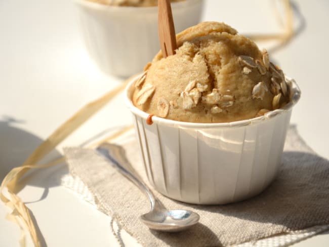 Muffins à la vanille - coeur coulant de pâte à tartiner maison