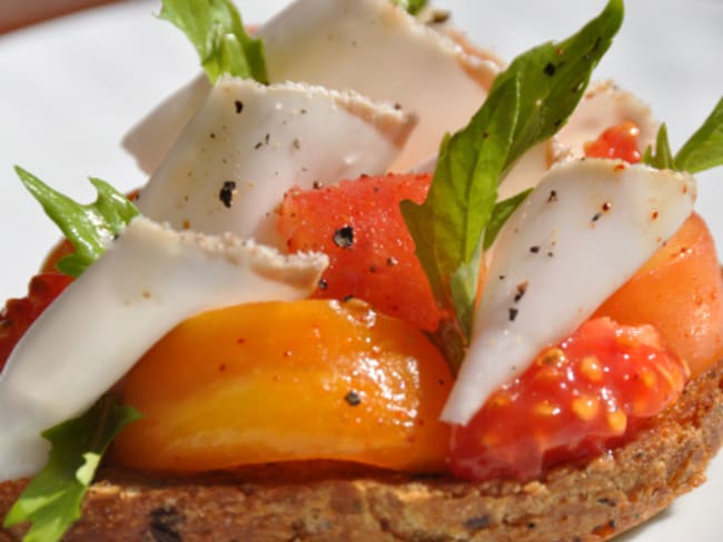 La Bruschetta au Lardo di Colonnata