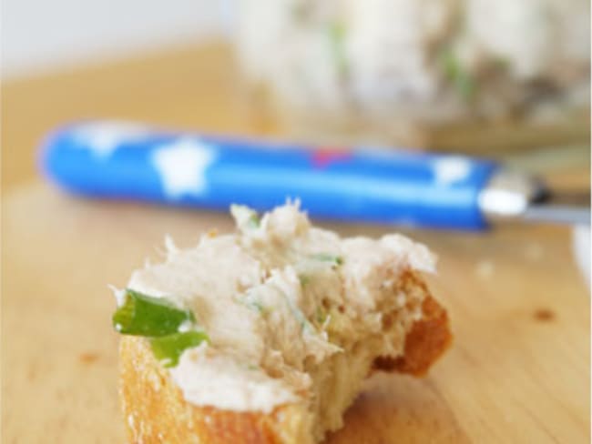 Rillettes de thon ciboulette