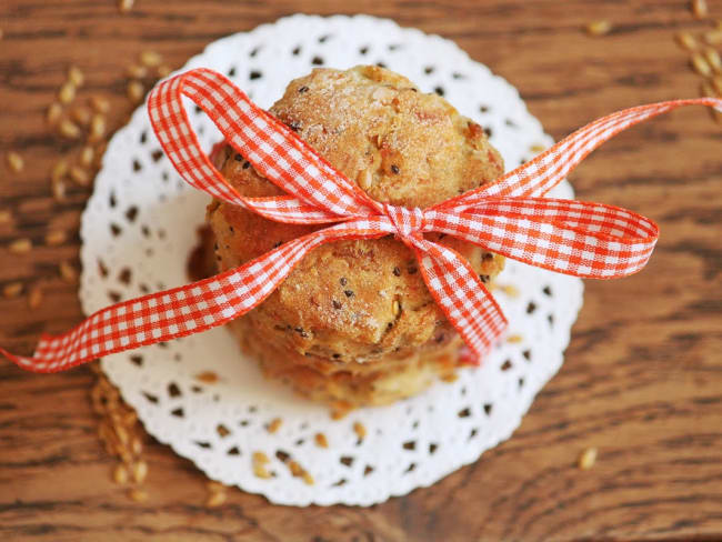 scones aux graines et fromage