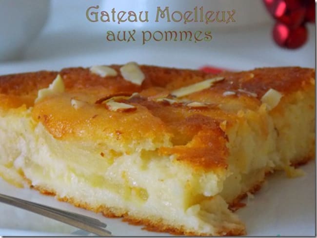 Gateau aux pommes fondant