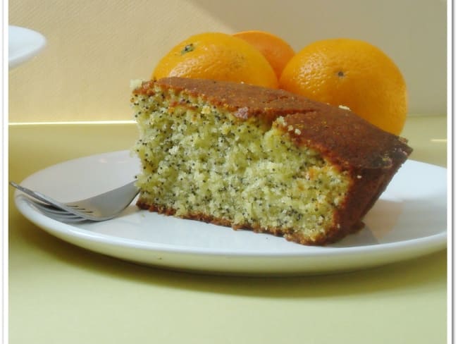 Gâteau à l'orange et au pavot