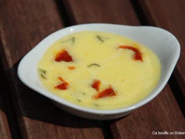 Crèmes Brûlées aux Tomates Séchées