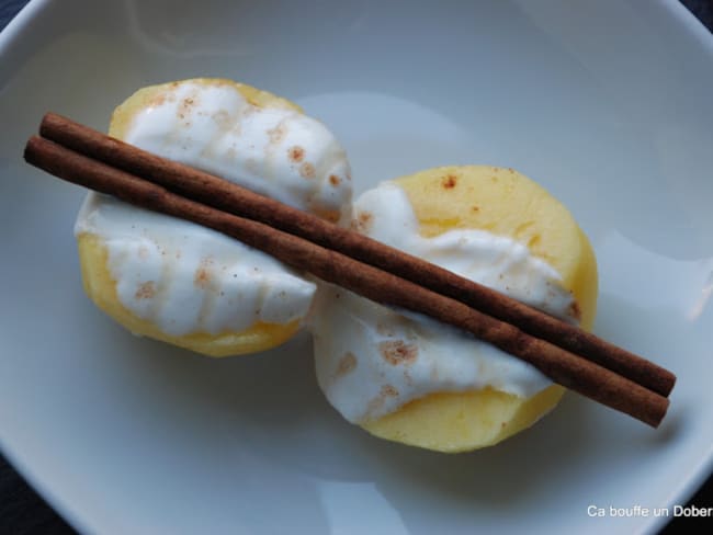 Pomme en papillote, Cannelle et Miel