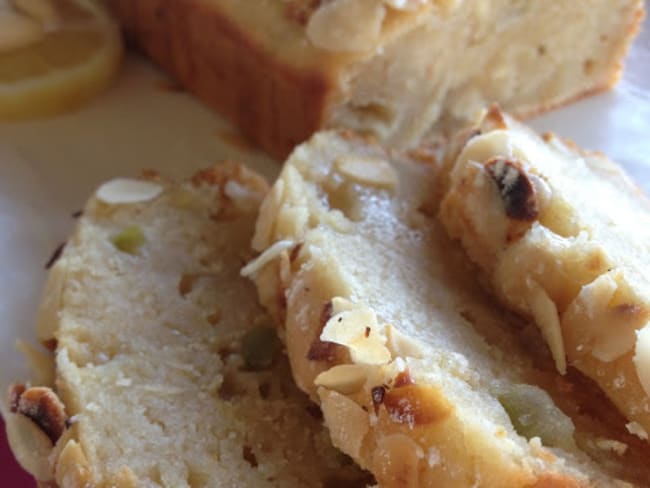 Cake aux amandes et au citron