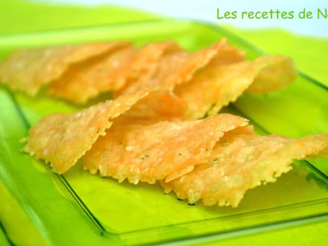 Tuiles au parmesan