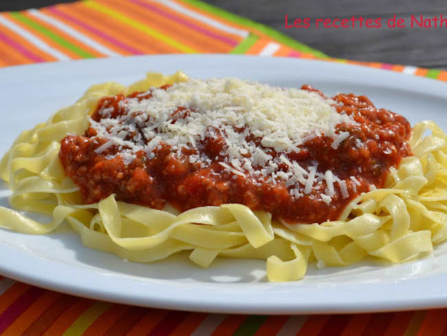 Tagliatelles sauce "al ragù"