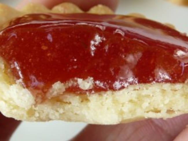 Tartelettes à la gelée de framboises et choco-framboises