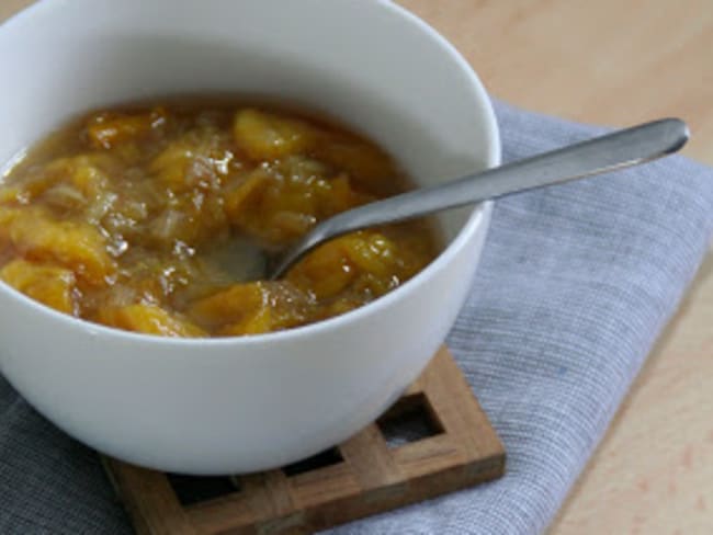 Compote Prunes et Rhubarbe