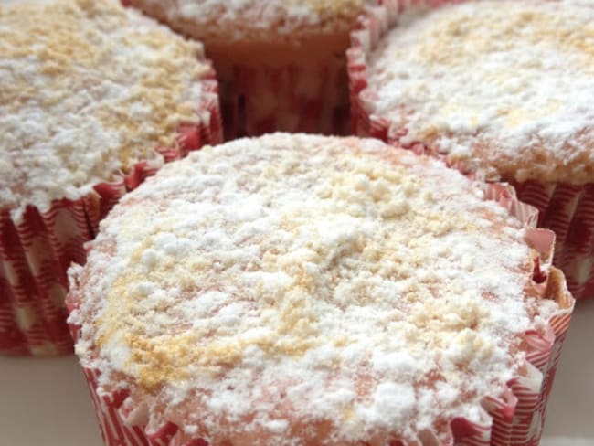 Les petits gâteaux à la framboise