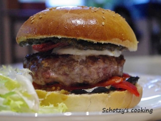 Hamburger à l'italienne