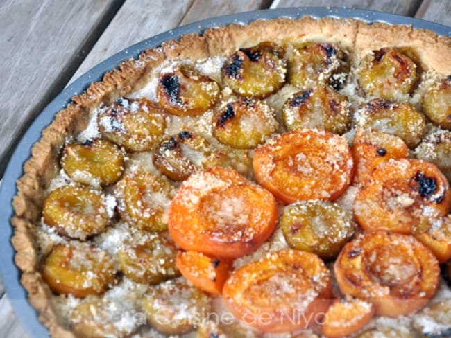 Tarte aux reines-claudes