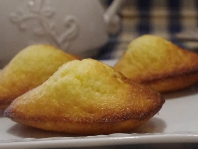 Madeleines au citron