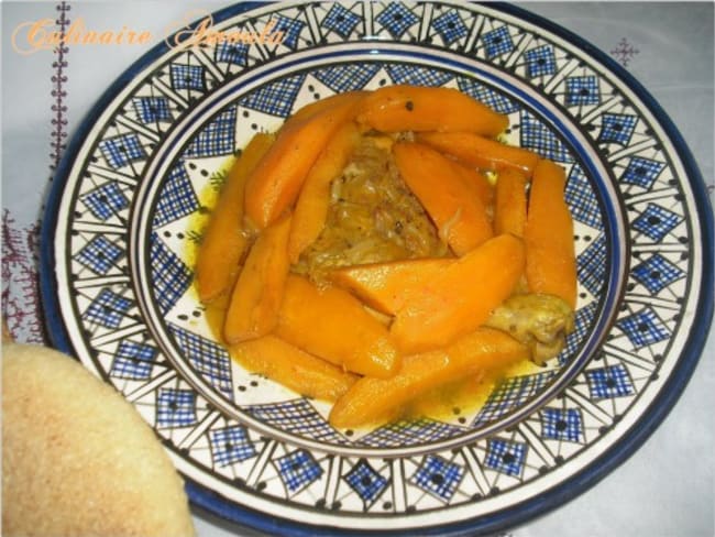 Tajine de patate douce