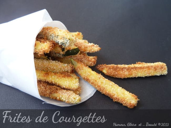 Frites de courgettes