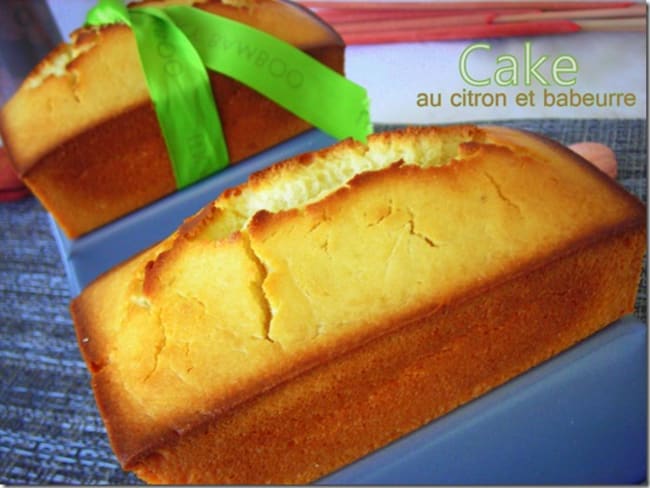 cake au citron et babeurre