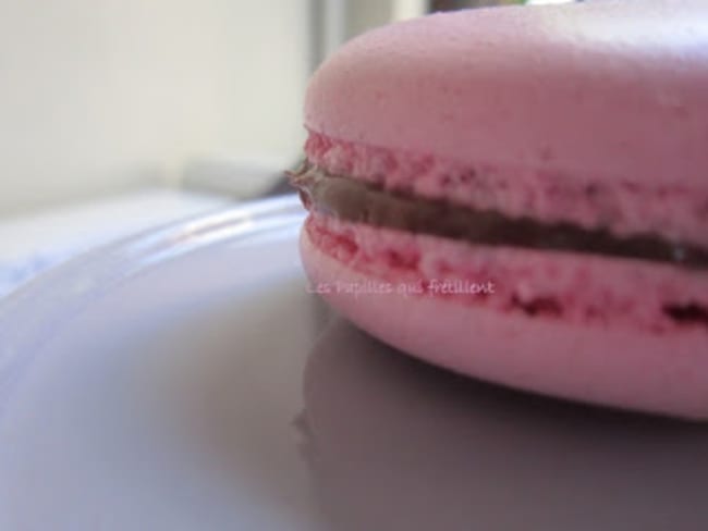 MACARONS CHOCOLAT-FRAMBOISES