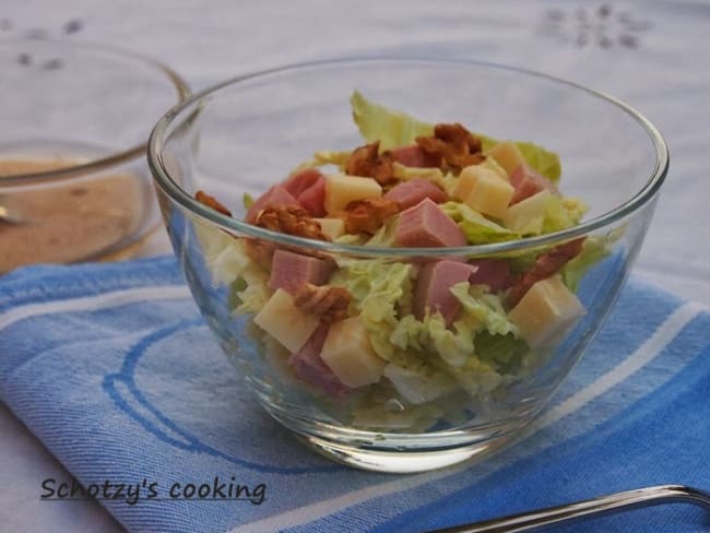 Salade d'automne au chou