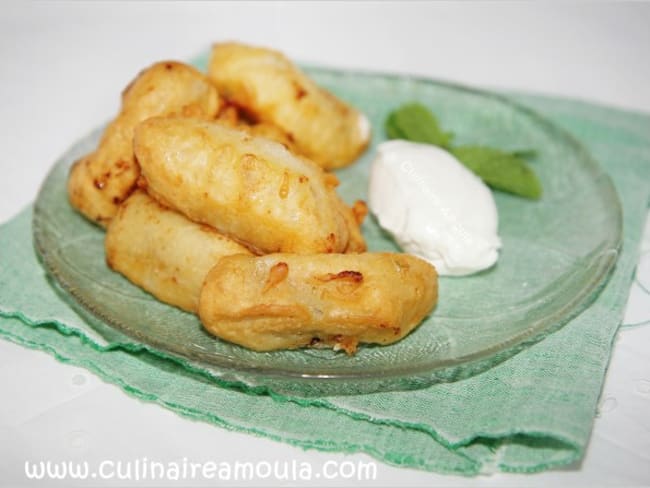 Beignets ou Tempura de bananes